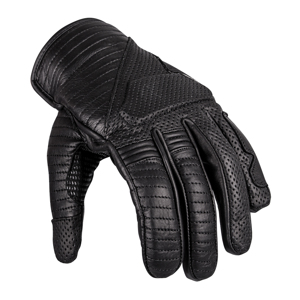 Kožené moto rukavice W-TEC Brillanta čierna - XXL