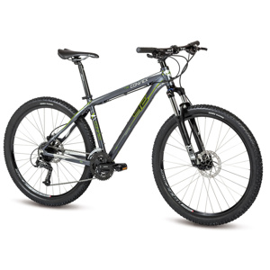 Horský bicykel 4EVER Convex Disc 27,5" - model 2015 graphit matt-zelená - 19" - Záruka 10 rokov