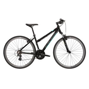 Dámsky crossový bicykel Kross Evado 2.0 28" - model 2023 čierna/mint - M (17")