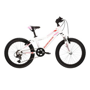 Detský bicykel Kross Lea Mini 2.0 20" - model 2022 biela/červená/ružová - 11"