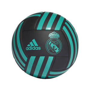 Futbalová lopta Adidas Real Madrid BS0384 čierno-modro-zelená