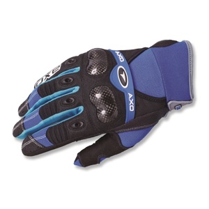 Motokrosové rukavice AXO VR-X modrá - XL