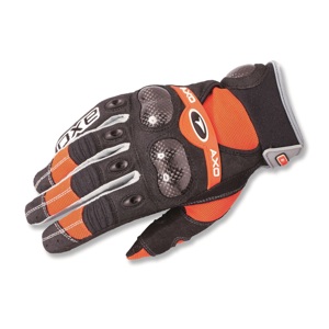 Motokrosové rukavice AXO VR-X oranžová - XL