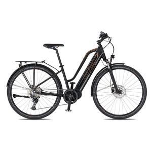 Dámsky trekingový elektrobicykel 4EVER Marianne Elite Trek - model 2021 čierna/bronz - 18" - Záruka 10 rokov