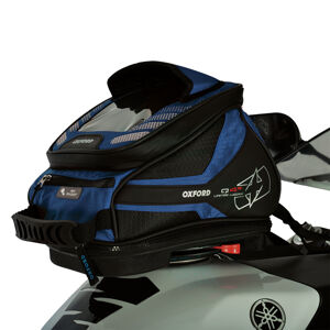 Tankbag na motocykel Oxford Q4R 4 l čierno-modrý