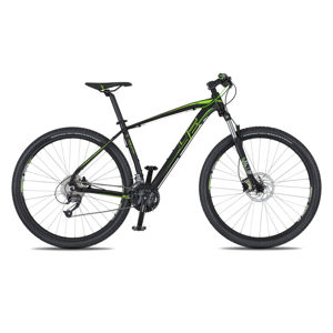 Horský bicykel 4EVER Sceleton 29'' - model 2020 černá/zelená - 19" - Záruka 10 rokov