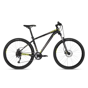 Horský bicykel KELLYS SPIDER 30 27,5" - model 2018 Black - S (17'') - Záruka 10 rokov