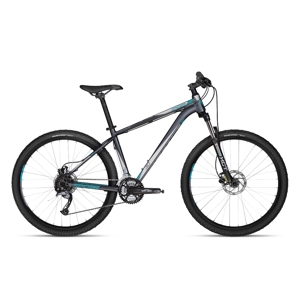 Horský bicykel KELLYS SPIDER 30 27,5" - model 2018 Grey - XS (15") - Záruka 10 rokov