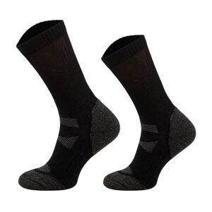 Trekingové bambusové ponožky Comodo TRE1 Black - 43-46