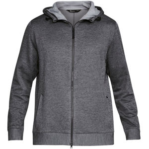 Pánska mikina Under Armour Sportstyle Sweater Fleece FZ CARBON HEATHER / STEEL - S