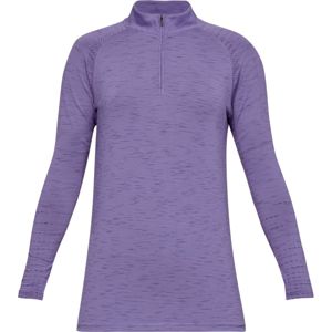 Dámske tričko Under Armour Tour Tips 1/4 Zip Purple Luxe Medium Heather - XS