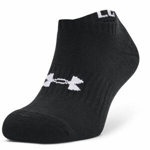 Unisex ponožky Under Armour Core No Show 3 páry Black - L (41-46)