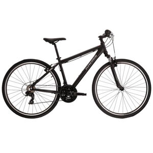 Pánsky crossový bicykel Kross Evado 1.0 28" - model 2022 čierna/grafitová - S (17'')
