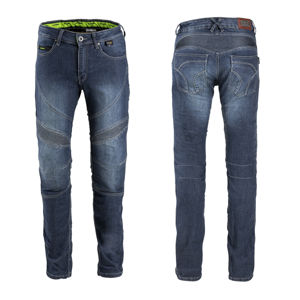 Pánske moto jeansy W-TEC Oliver modrá - 4XL