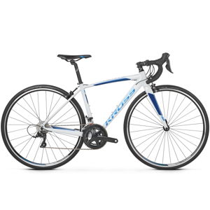 Dámsky cestný bicykel Kross Vento Lady 3.0 28" - model 2020 šedá/modrá navy/modrá - S (19") - Záruka 10 rokov