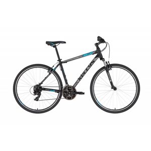 Pánsky crossový bicykel KELLYS CLIFF 10 28" - model 2021 Black Blue - M (19'') - Záruka 10 rokov