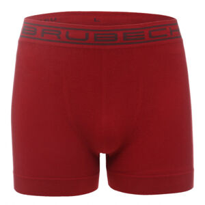 Pánske boxerky Brubeck Cotton Comfort Dark Red - XL