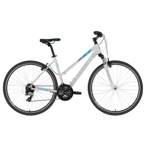 Dámsky crossový bicykel KELLYS CLEA 30 28" - model 2020 White - M (19'') - Záruka 10 rokov