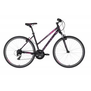 Dámsky crossový bicykel KELLYS CLEA 30 28" - model 2022 Black Pink - S (17'')