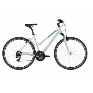 Dámsky crossový bicykel KELLYS CLEA 30 28" - model 2021 White - M (19'') - Záruka 10 rokov