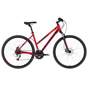 Dámsky crossový bicykel KELLYS CLEA 90 28" - model 2020 Dark Red - S (17'') - Záruka 10 rokov