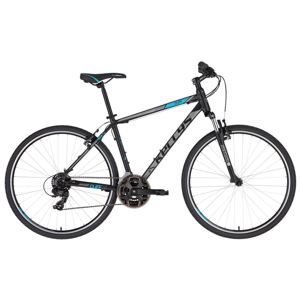 Pánsky crossový bicykel KELLYS CLIFF 10 28" - model 2020 Black Blue - L (21'') - Záruka 10 rokov