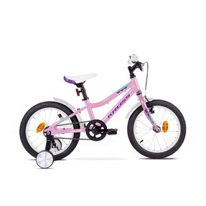 Detský bicykel Kross Mini 3.0 16" - model 2020 Pink / Violet / Turquoise Glossy