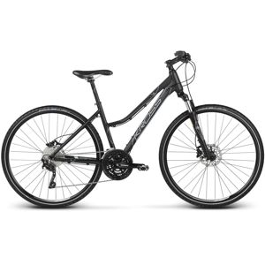 Dámský crossový bicykel Kross Evado 7.0 28" - model 2020 čierno-šedá - M (17") - Záruka 10 rokov