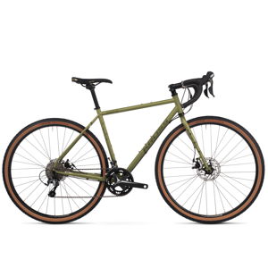 Gravel bicykel Kross Esker 4.0 28" - model 2020 khaki - M (20") - Záruka 10 rokov