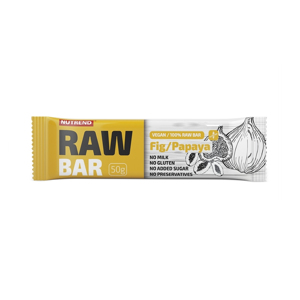 Tyčinka Nutrend Raw Bar 50 g figa+papája