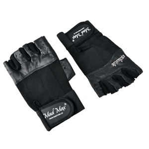 Fitness rukavice Mad Max Clasic Exclusive čierna - S
