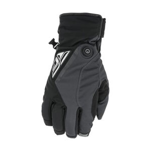 Vyhrievané rukavice Fly Racing Title čierno/šedá 3XL