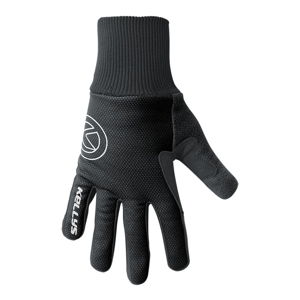 Zimné cyklistické rukavice Kellys Frosty New čierna - S