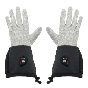 Univerzálne vyhrievané rukavice Glovii GEG čierno-šedá - S-M