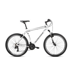 Horský bicykel Kross Hexagon 1.0 26" - model 2020 čierna/biela/šedá - S (17'') - Záruka 10 rokov