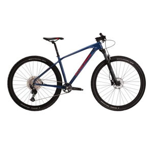 Horský bicykel Kross Level 7.0 29" - model 2022 modrá/červená - M (17")