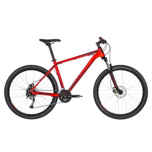 Horský bicykel KELLYS SPIDER 30 27,5" - model 2019 Red - S (17'') - Záruka 10 rokov
