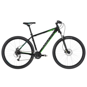 Horský bicykel KELLYS MADMAN 50 27,5" - model 2019 Black Green - XS (15") - Záruka 10 rokov