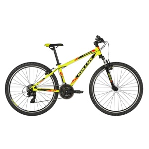 Juniorský bicykel KELLYS NAGA 70 26" - model 2019 Neon Lime - Záruka 10 rokov