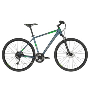 Pánsky crossový bicykel KELLYS PHANATIC 10 28" - model 2019 Dark Ocean - L (21'') - Záruka 10 rokov