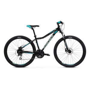 Dámsky horský bicykel Kross Lea 5.0 29" SR - model 2021 čierno-tyrkysová - S (17'')