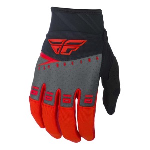 Motokrosové rukavice Fly Racing F-16 2019 červená/čierna/šedá - XXL