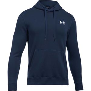 Pánska mikina Under Armour Rival Fitted Pull Over MIDNIGHT NAVY / WHITE - XXL