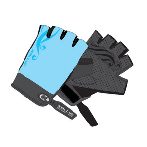 Dámské cyklo rukavice KELLYS SUNNY SHORT modrá - XL