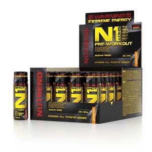 Stimulant Nutrend N1 Shot 20x60 ml čierna ríbezľa