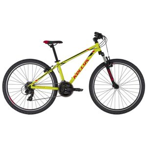 Juniorský bicykel KELLYS NAGA 70 26" - model 2021 Neon Lime - 13,5" - Záruka 10 rokov