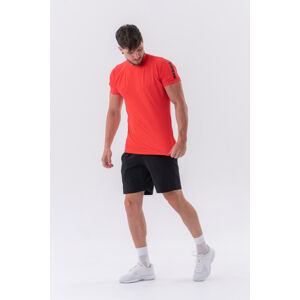 Pánske športové tričko Nebbia „Essentials“ 326 Red - L