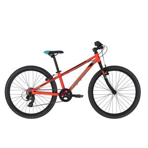 Juniorský bicykel KELLYS KITER 30 24" - model 2021 Neon Orange - 11" - Záruka 10 rokov