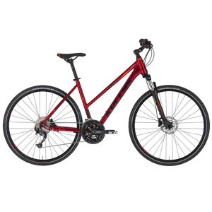 Dámsky crossový bicykel KELLYS PHEEBE 30 28" - model 2021 Dark Red - S (17'') - Záruka 10 rokov