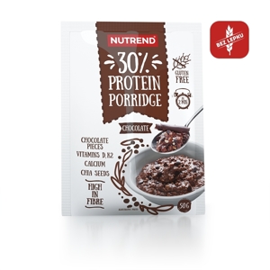 Proteinová ovsená kaša Nutrend Protein Porridge 5x50g malina